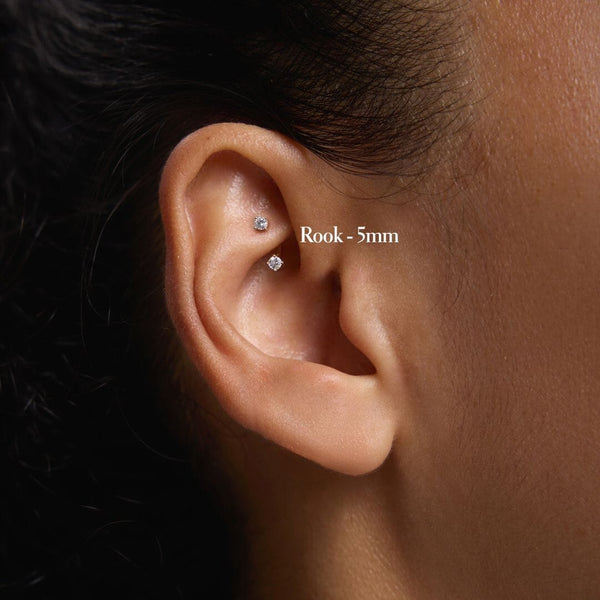 Frankie u hoop diamond piercing