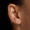 Norris illusion piercing hoop