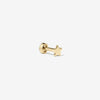 Luke oval diamond piercing
