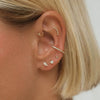 Con diamond contour piercing