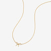 Ace baby bow necklace