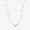 Ace baby bow necklace