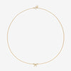 Ace baby bow necklace