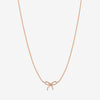 Ace baby bow necklace
