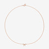 Ace baby bow necklace