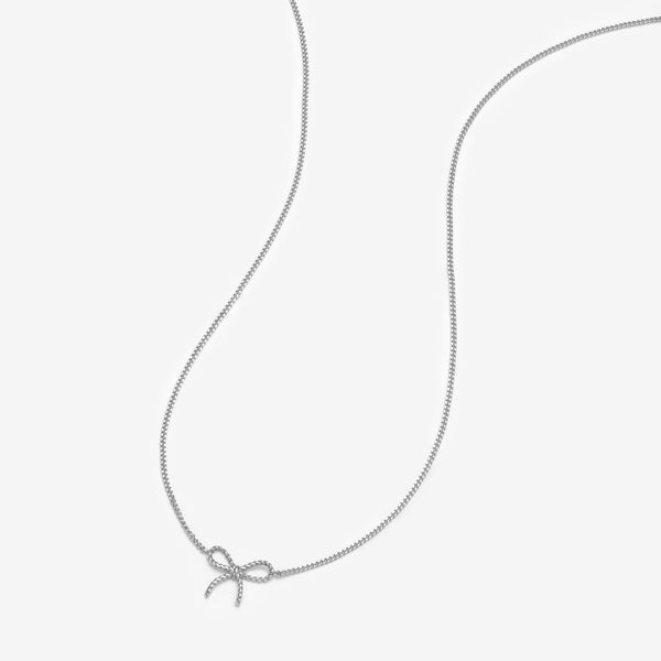 Ace baby bow necklace