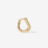 Alfred diamond mini hoop piercing