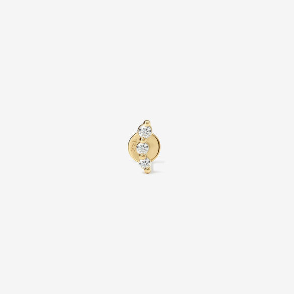 Arlo diamond contour piercing