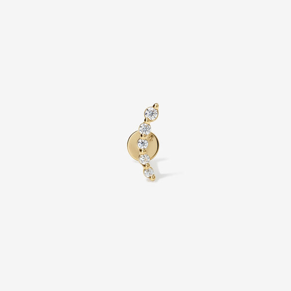 Arlo diamond contour piercing