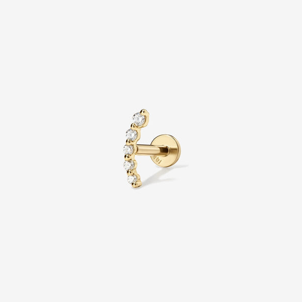 Arlo diamond contour piercing