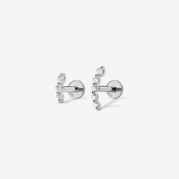 Arlo diamond contour piercing