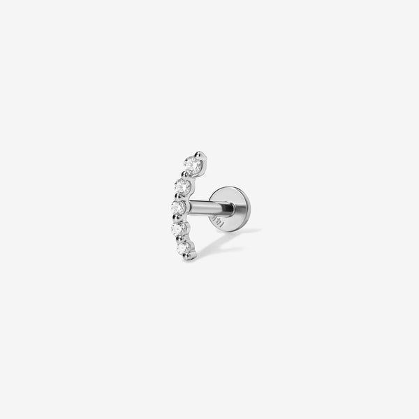 Arlo diamond contour piercing