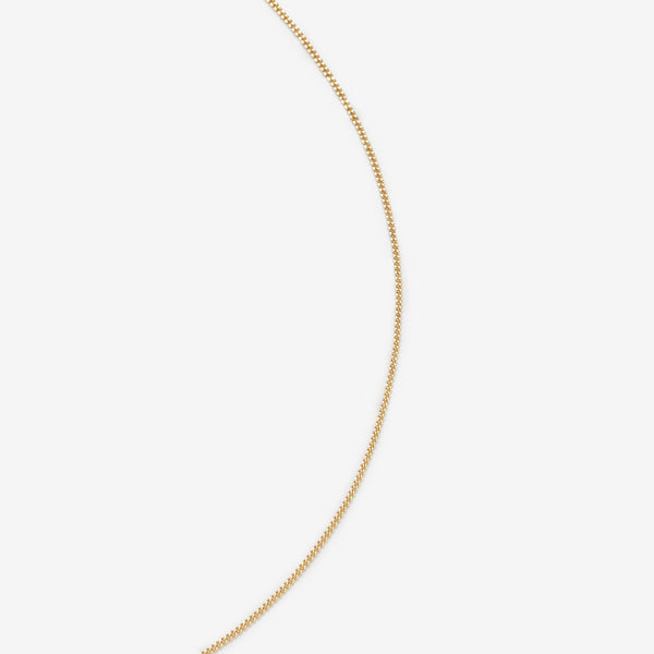Atticus micro bow necklace