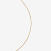 Atticus micro bow necklace