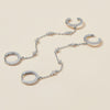 Olsen chained cuff earrings