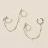 Olsen chained cuff earrings