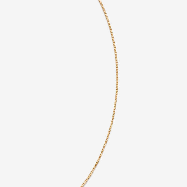 Bradd pear diamond necklace