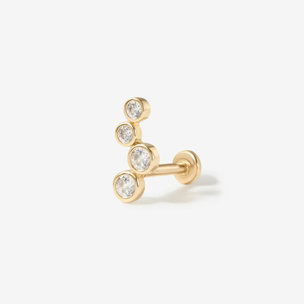 Bruce diamond piercing