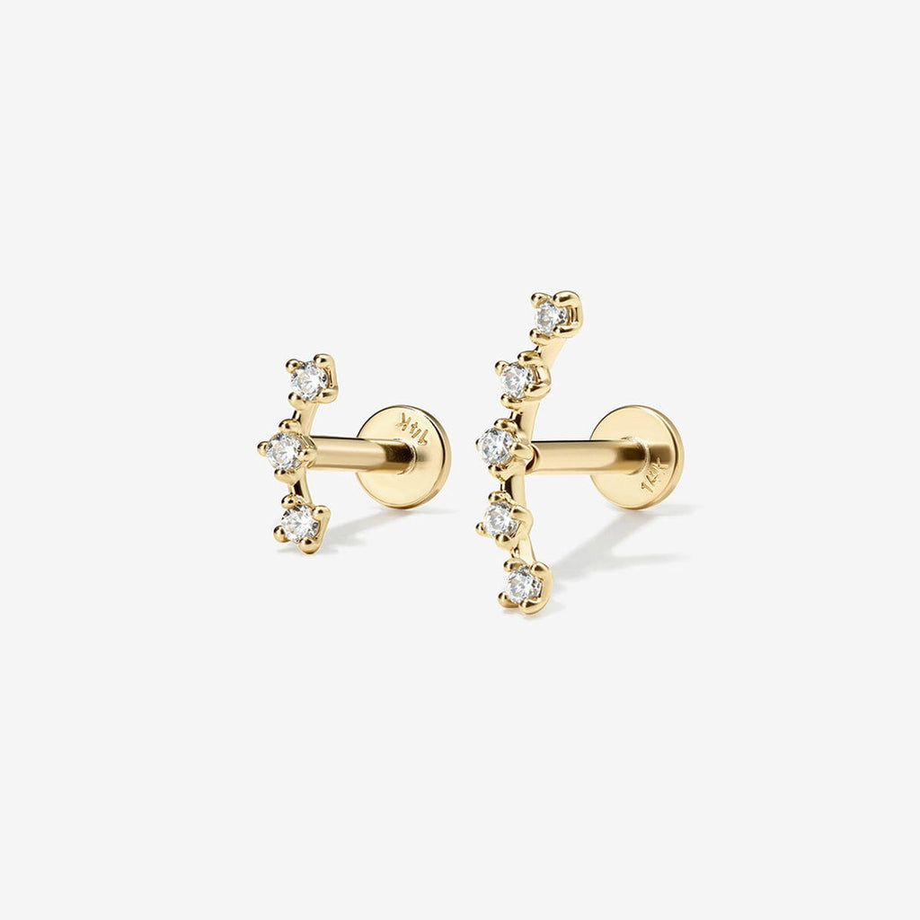 Con diamond contour piercing