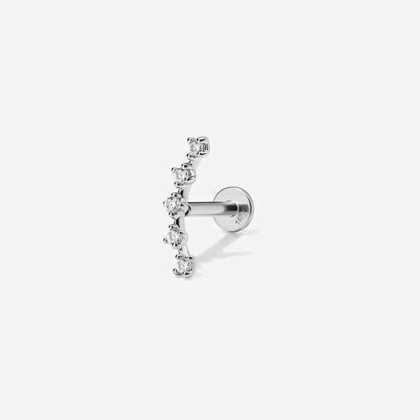 Con diamond contour piercing