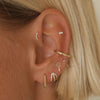 Duke twinset diamond piercing