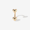 Fabio heart u hoop piercing