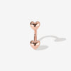 Fabio heart u hoop piercing