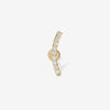Finn diamond contour piercing