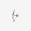 Finn diamond contour piercing