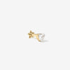 Clark heart diamond piercing