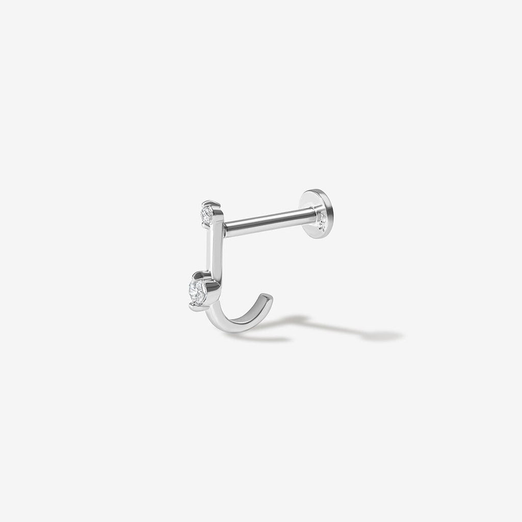 Hoffman diamond J piercing