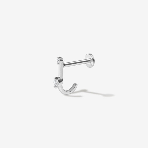 Hoffman diamond J piercing