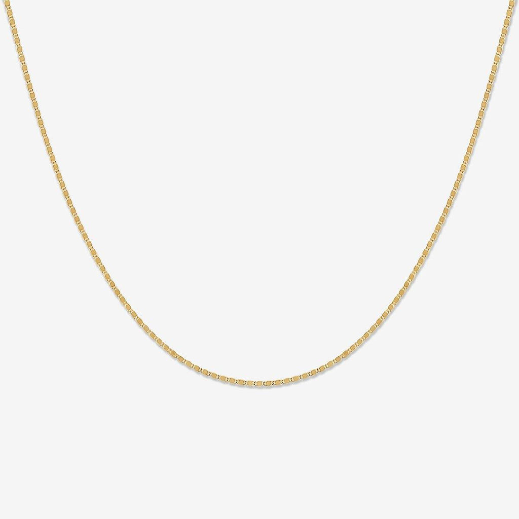 Izzy flat link chain necklace