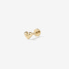 James micro heart piercing