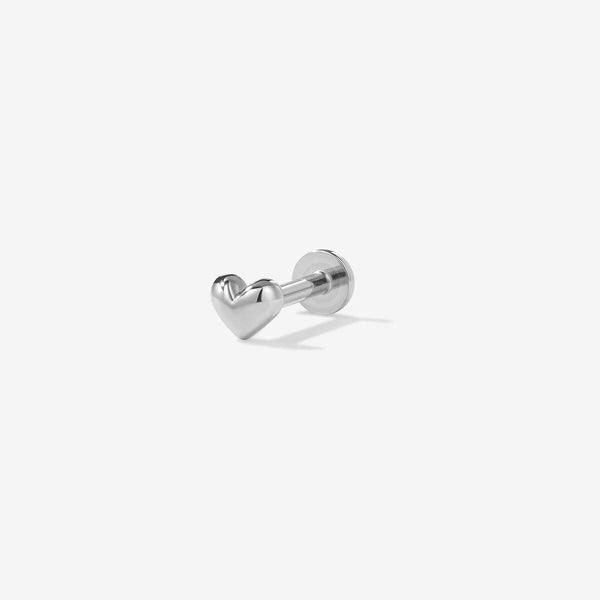 James micro heart piercing