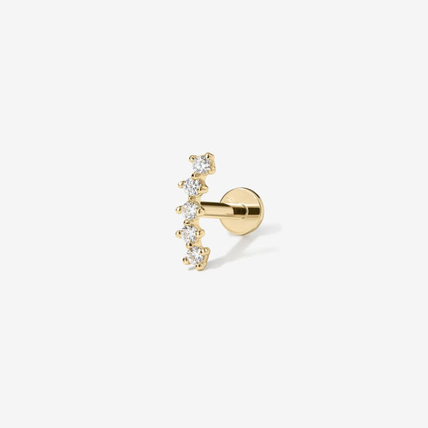 Jax diamond contour piercing