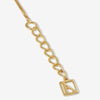 Jeremiah twisted snake chain anklet