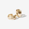 Jesse mini disco hoop earrings