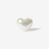 Jude medium puffy pearl heart piercing