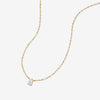 Owen pear diamond necklace