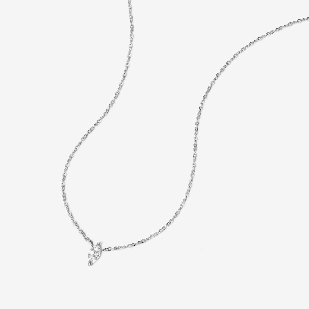 Julian marquise diamond necklace