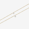 Owen pear diamond necklace