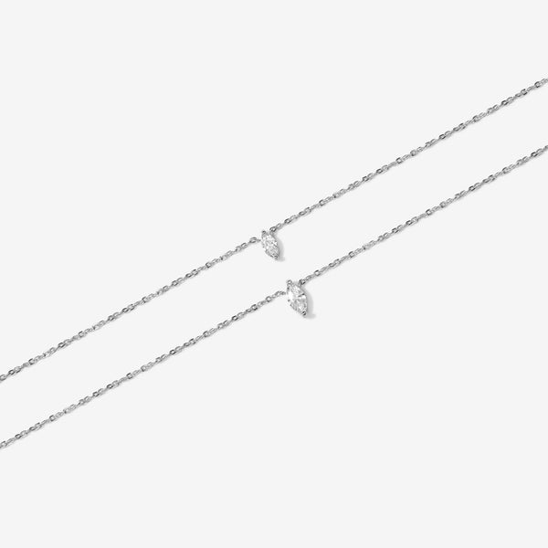 Julian marquise diamond necklace