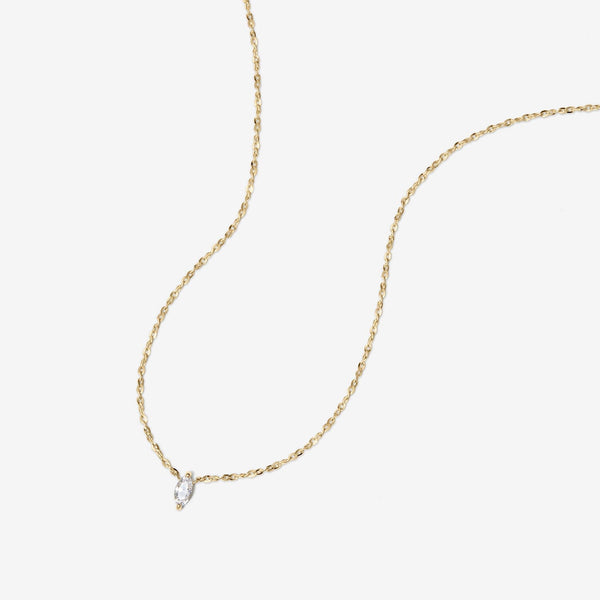 Julian marquise diamond necklace