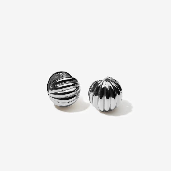 Klaus mini ball huggie earrings