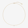 Knoxx round diamond necklace
