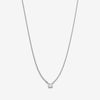 Knoxx round diamond necklace