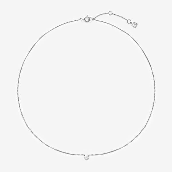 Knoxx round diamond necklace
