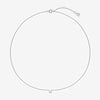 Knoxx round diamond necklace