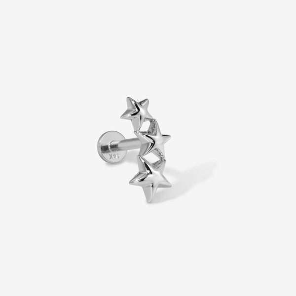 Lebron triple star piercing